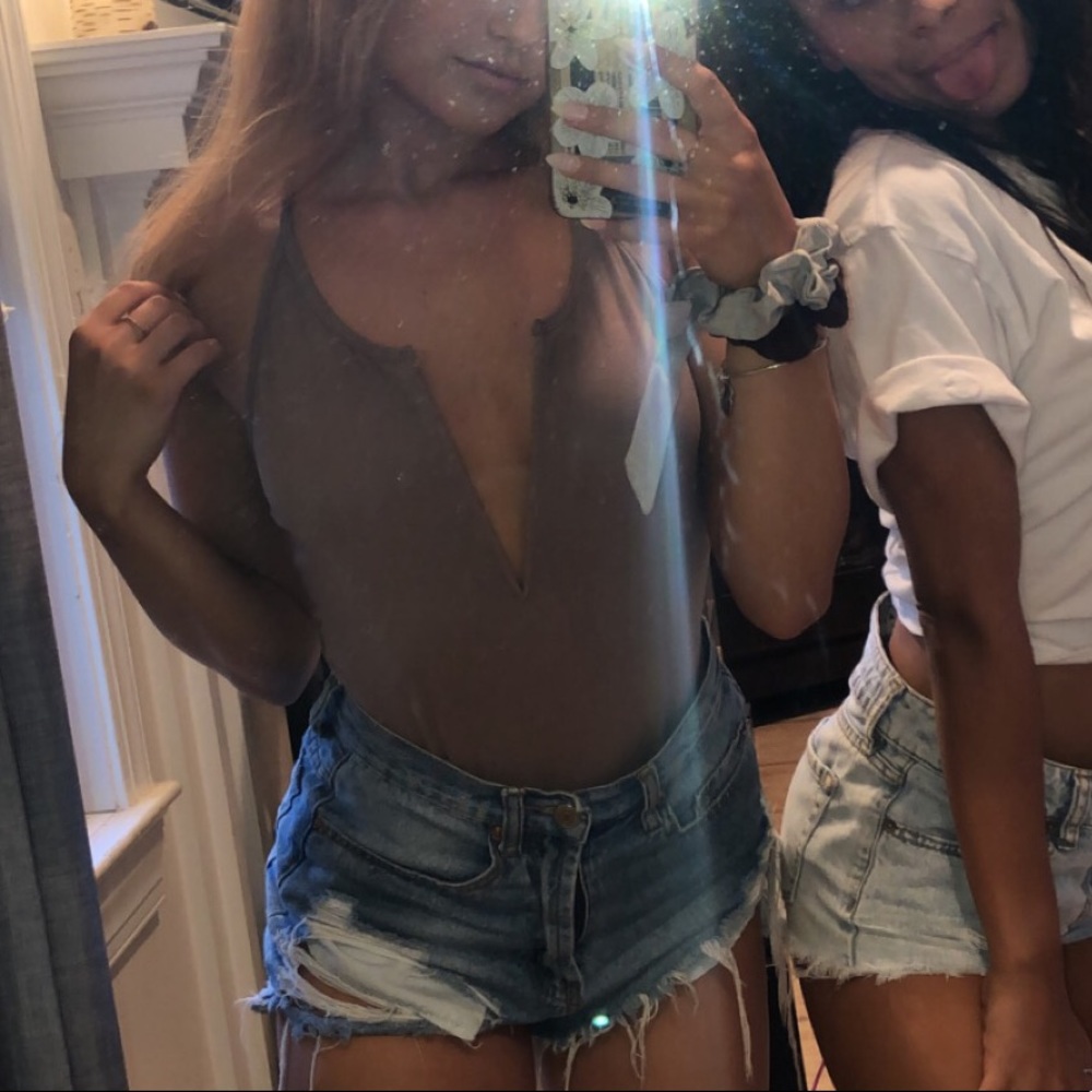 Tan Body Suit